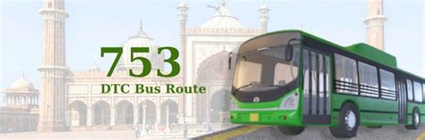 DTC 753STL Bus Route .